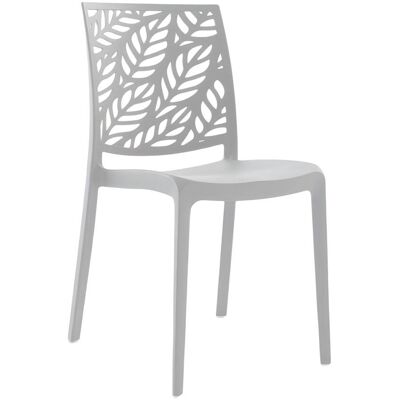 Ensemble de Chaises en Résine Empilables - Design Nature Moderne - Publicité Ensemble de Chaises en Résine Empilables - Design Nature Moderne - Publicité