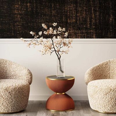 Kare Design - Endless - orange - 47x49x47 cm - Table d'appoint - Publicité Kare Design - Endless - orange - 47x49x47 cm - Table d'appoint - Publicité