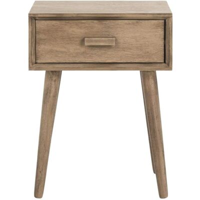 Safavieh Table d'appoint en bois de pin marron Marron 40x53x30cm - Publicité Safavieh Table d'appoint en bois de pin marron Marron 40x53x30cm - Publicité