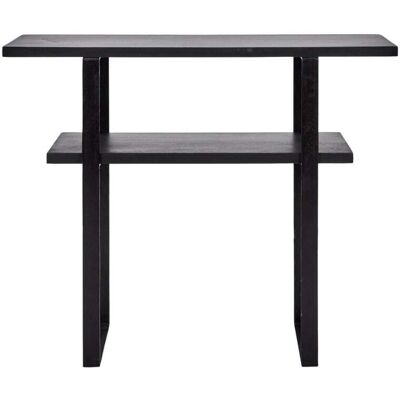 house doctor Console en bois noir Noir 90x75x30cm - Publicité house doctor Console en bois noir Noir 90x75x30cm - Publicité