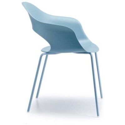 Scab Design Chaise design en technopolymère bleu Bleu 58x78x56cm - Publicité Scab Design Chaise design en technopolymère bleu Bleu 58x78x56cm - Publicité