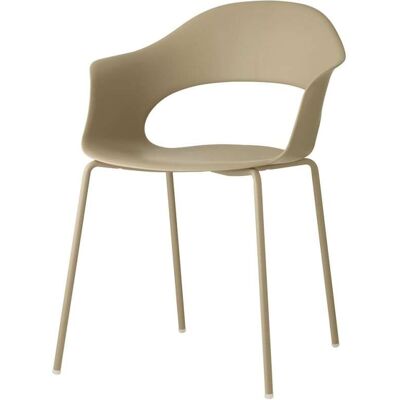 Scab Design Chaise design en technopolymère beige Beige 58x78x56cm - Publicité Scab Design Chaise design en technopolymère beige Beige 58x78x56cm - Publicité