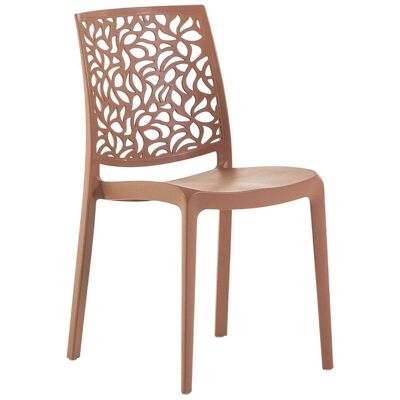 Anna - ANNA - Résine fibre - Mocha - Ensemble de chaises de jardin - Publicité Anna - ANNA - Résine fibre - Mocha - Ensemble de chaises de jardin - Publicité