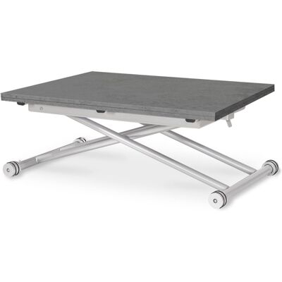 Intense Déco - Philadelphia - 114x100 - 39-77 cm - Table basse relevable - Publicité Intense Déco - Philadelphia - 114x100 - 39-77 cm - Table basse relevable - Publicité