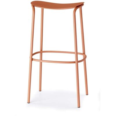 Scab Design Tabouret design en métal terracotta Rouge 45x75x35cm - Publicité Scab Design Tabouret design en métal terracotta Rouge 45x75x35cm - Publicité