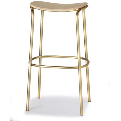 Scab Design Tabouret design en métal doré Doré 45x75x35cm - Publicité Scab Design Tabouret design en métal doré Doré 45x75x35cm - Publicité