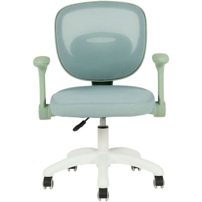 IDIMEX Chaise de bureau enfant avec accoudoirs réglable en hauteur, vert Vert 57x81x51cm - Publicité IDIMEX Chaise de bureau enfant avec accoudoirs réglable en hauteur, vert Vert 57x81x51cm - Publicité