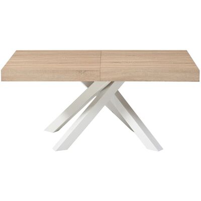 vente-unique.com Table à manger mdf naturel clair Beige 75x75x90cm - Publicité vente-unique.com Table à manger mdf naturel clair Beige 75x75x90cm - Publicité