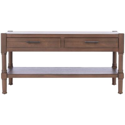 Safavieh Tables basses en bois marron Marron 48x48x96cm - Publicité Safavieh Tables basses en bois marron Marron 48x48x96cm - Publicité