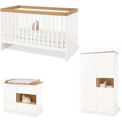 Pinolino - Ensemble de chambre bébé „Linje” large - Publicité Pinolino - Ensemble de chambre bébé „Linje” large - Publicité