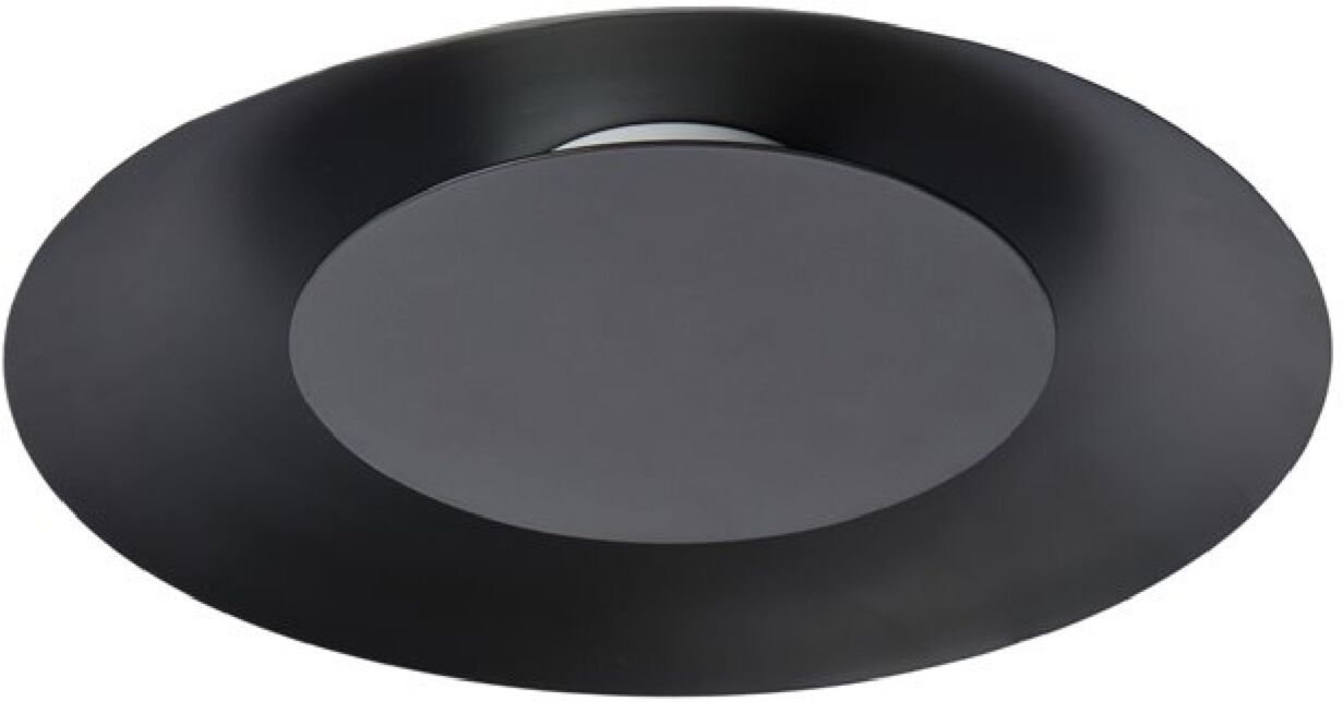 Lucide Plafonnier LED rond en métal D34.5cm Noir 0x0cm