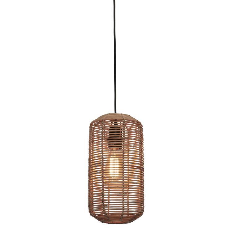 Good & Mojo Suspension rotin naturel, h. 35cm Marron 18x200x18cm