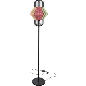 Rendez-Vous Deco Lampadaire en metal et coton multicolore Multicolore 30x159x30cm