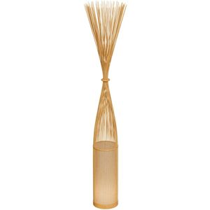 Rendez-Vous Deco Lampadaire en bambou naturel Beige 32x170x32cm