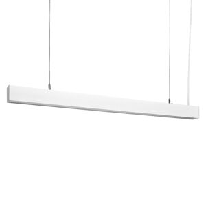 Ledvance Plafonnier lumineux pour espace de travail en aluminium blanc, 1.2m Blanc 120x9x22cm