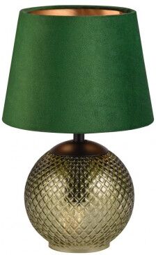 Trio Lampe design en verre vert Vert 16x9x16cm