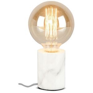 It's About Romi Lampe de table en marbre blanc H10cm Blanc 8x10x8cm