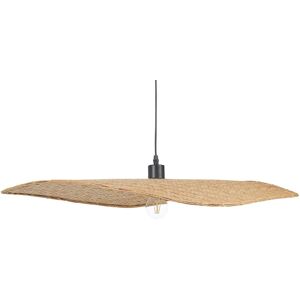 Beliani Lampe à suspendre en bambou bois clair Marron 75x123x45cm