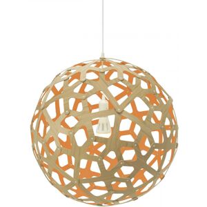 MOAROOM Lampe coral colorée 80cm bambou et orange Orange 80x80x80cm