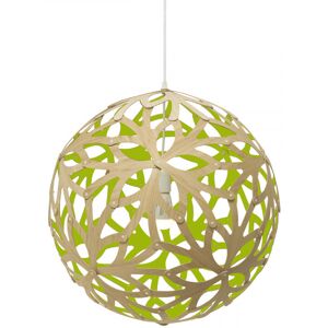 MOAROOM Lampe floral colorée 80cm bambou et citron vert Vert 80x80x80cm