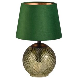 Trio Lampe design en verre vert Vert 16x9x16cm