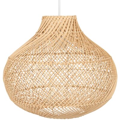 Maisons du Monde Suspension en rotin tressé, Ø32 cm Beige 32x31x32cm - Publicité Maisons du Monde Suspension en rotin tressé, Ø32 cm Beige 32x31x32cm - Publicité