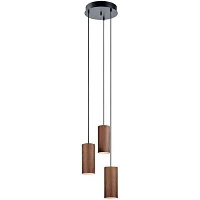 Suspension Led 3 sources lumineuses - Markslöjd - Gothia Marron 150x20x9cm - Publicité Suspension Led 3 sources lumineuses - Markslöjd - Gothia Marron 150x20x9cm - Publicité