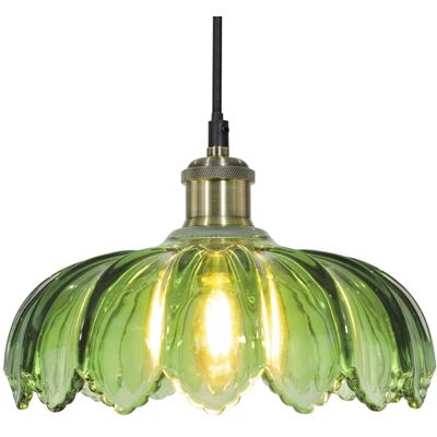 C-Création Suspension en verre Vert 0x25cm - Publicité C-Création Suspension en verre Vert 0x25cm - Publicité