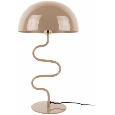 Lampe de Table Twist Marron - Present Time - Compatible E27 - Publicité Lampe de Table Twist Marron - Present Time - Compatible E27 - Publicité