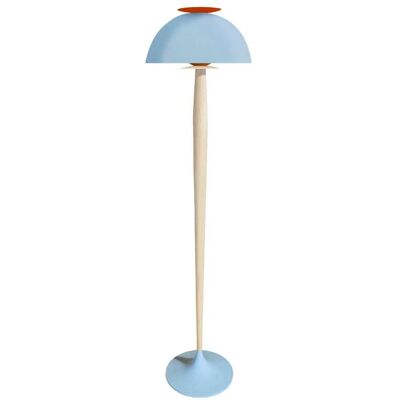 Tosel Lampadaire bois naturel métal beige abat-jour multicolore Beige 43x165x43cm - Publicité Tosel Lampadaire bois naturel métal beige abat-jour multicolore Beige 43x165x43cm - Publicité