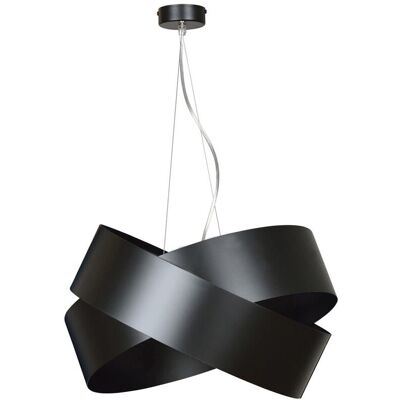 Wonderlamp Suspension de style moderne avec abat-jour en métal noir ø50cm Noir 50x100x50cm - Publicité Wonderlamp Suspension de style moderne avec abat-jour en métal noir ø50cm Noir 50x100x50cm - Publicité