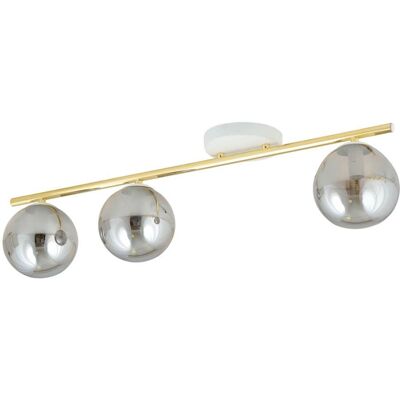 Wonderlamp - Elegante lineare - Blanc - Or - Ceiling light - Publicité Wonderlamp - Elegante lineare - Blanc - Or - Ceiling light - Publicité