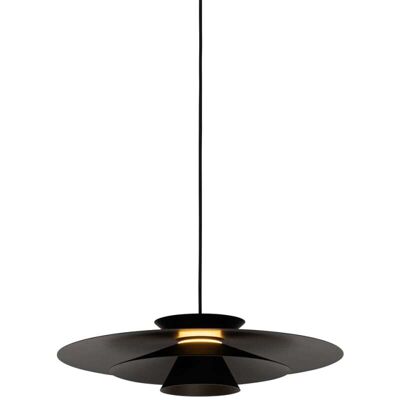 QAZQA Suspension Design Noire - LED 12.5W, Réglable, 50cm - Publicité QAZQA Suspension Design Noire - LED 12.5W, Réglable, 50cm - Publicité