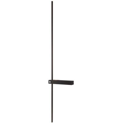 Kosilum Applique en aluminium noir 99 cm Noir 22x99x22cm - Publicité Kosilum Applique en aluminium noir 99 cm Noir 22x99x22cm - Publicité