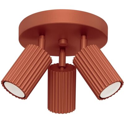 Sollux Lighting Karbon Spot encastré au plafond 3 lumières Ocre Rouge - Projecteur de plafond - Publicité Sollux Lighting Karbon Spot encastré au plafond 3 lumières Ocre Rouge - Projecteur de plafond - Publicité