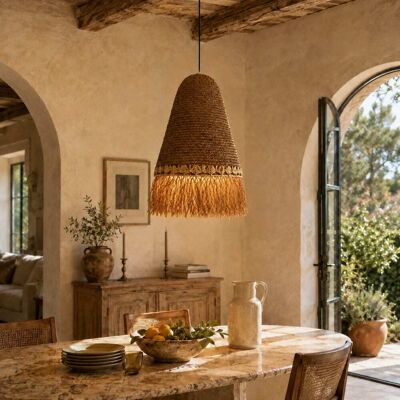 LUMISKY Suspension en herbe marine - Intérieur/Extérieur 40cm - Publicité LUMISKY Suspension en herbe marine - Intérieur/Extérieur 40cm - Publicité