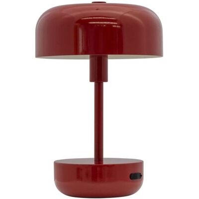Dyberg Larsen Haipot Lampe de Table LED Portable Rouge Foncé - Lampe de table LED - Publicité Dyberg Larsen Haipot Lampe de Table LED Portable Rouge Foncé - Lampe de table LED - Publicité