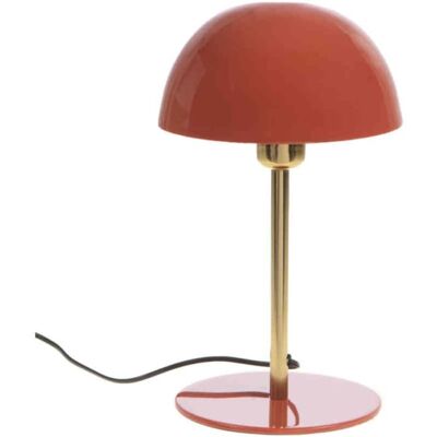 Amadeus Lampe à poser design en métal Rouge 20x36x20cm - Publicité Amadeus Lampe à poser design en métal Rouge 20x36x20cm - Publicité