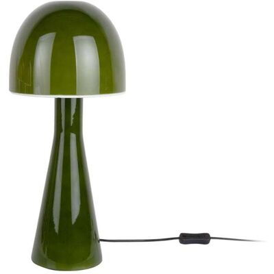 Leitmotiv Lampe de table verre vert armée ø20cm Vert 20x45x20cm - Publicité Leitmotiv Lampe de table verre vert armée ø20cm Vert 20x45x20cm - Publicité