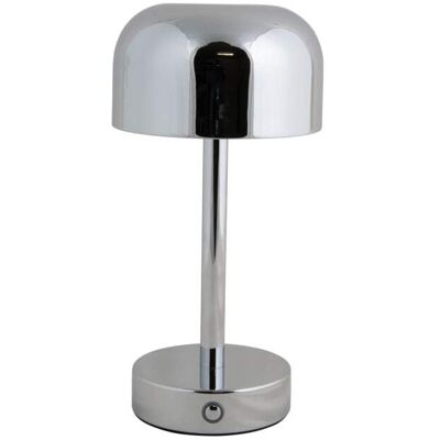 Leitmotiv Lampe de table fer argent 12.5x12.5x24.5cm Argenté 13x25x13cm - Publicité Leitmotiv Lampe de table fer argent 12.5x12.5x24.5cm Argenté 13x25x13cm - Publicité