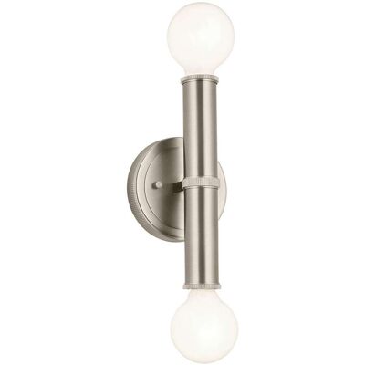 ELSTEAD LIGHTING Applique Murale Acier Nickel Brossé Argenté 42x42x13cm - Publicité ELSTEAD LIGHTING Applique Murale Acier Nickel Brossé Argenté 42x42x13cm - Publicité