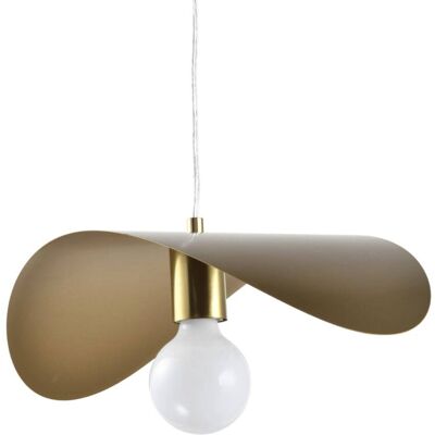 Kosilum Suspension en métal doré 45 cm Doré 45x16x23cm - Publicité Kosilum Suspension en métal doré 45 cm Doré 45x16x23cm - Publicité