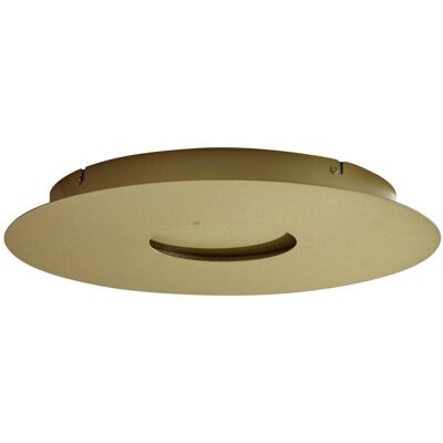QAZQA Plafonnier moderne doré led dimmable 40 cm Doré 40x4x40cm - Publicité QAZQA Plafonnier moderne doré led dimmable 40 cm Doré 40x4x40cm - Publicité