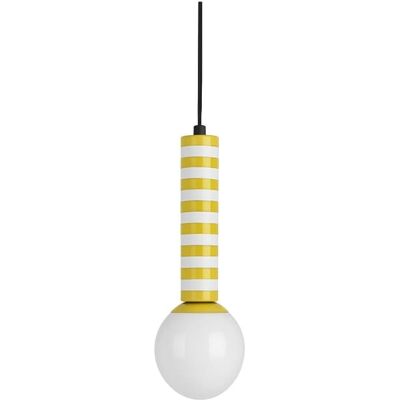 Leitmotiv Suspension jaune doré 12x12x38cm Jaune 12x38x12cm - Publicité Leitmotiv Suspension jaune doré 12x12x38cm Jaune 12x38x12cm - Publicité