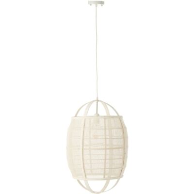 J-line Lampe suspendue en tissu noir 37x37x56 cm Noir 37x56x37cm - Publicité J-line Lampe suspendue en tissu noir 37x37x56 cm Noir 37x56x37cm - Publicité