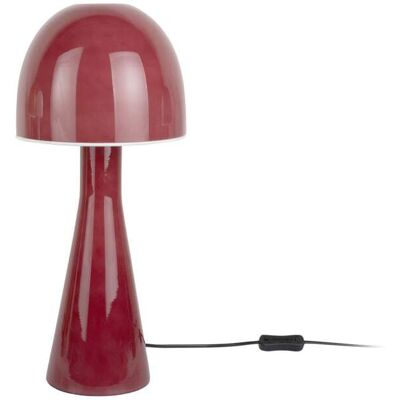 Leitmotiv Lampe de table verre rose foncé ø20cm Rose 20x45x20cm - Publicité Leitmotiv Lampe de table verre rose foncé ø20cm Rose 20x45x20cm - Publicité