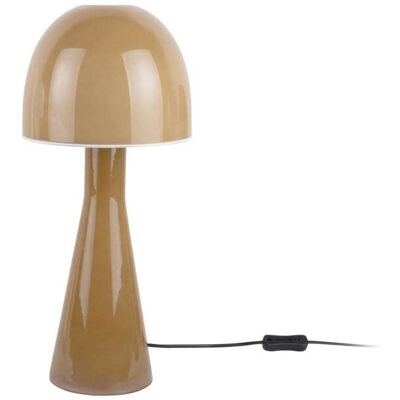 Leitmotiv Lampe de table verre jaune ocre ø20cm Jaune 20x45x20cm - Publicité Leitmotiv Lampe de table verre jaune ocre ø20cm Jaune 20x45x20cm - Publicité
