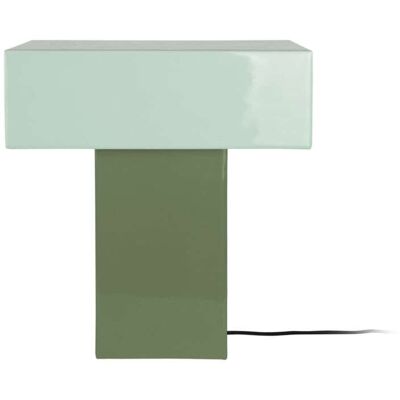 Leitmotiv Lampe de table métal vert 32x15x35cm Vert 32x35x15cm - Publicité Leitmotiv Lampe de table métal vert 32x15x35cm Vert 32x35x15cm - Publicité