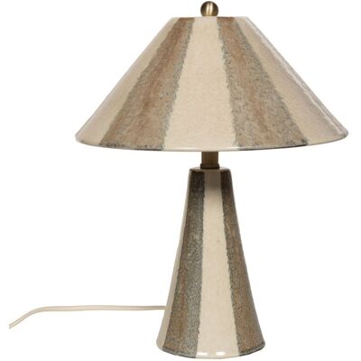 Amadeus Lampe zélie e vert en céramique Vert 13x29x13cm - Publicité Amadeus Lampe zélie e vert en céramique Vert 13x29x13cm - Publicité