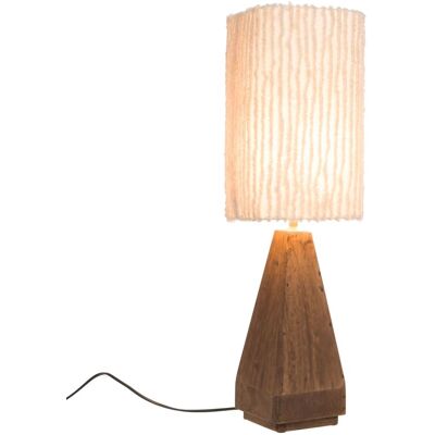 Amadeus Lampe table 20x70cm - ivoire Blanc 20x70x20cm - Publicité Amadeus Lampe table 20x70cm - ivoire Blanc 20x70x20cm - Publicité